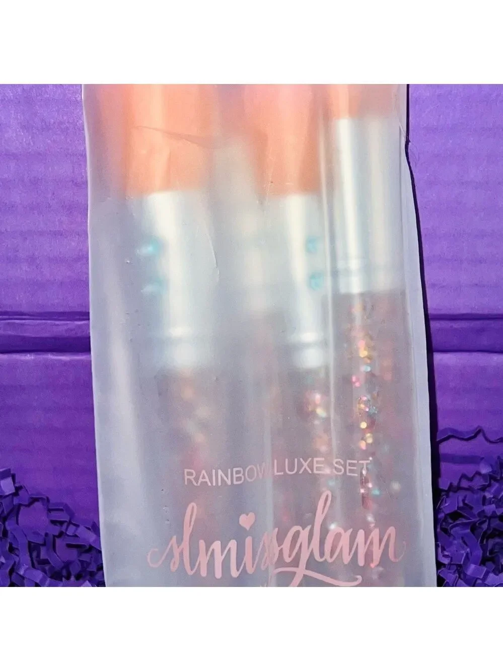 SLMissGlam Beauty Rainbow Luxe Makeup Brush Set